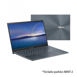 Notebook Asus ZenBook 14 i5-1135G7 8GB SSD 256GB Intel Iris Xe Tela 14'' FHD W10 - UX425EA-BM319T na KaBuM!