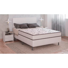 Cama Box Conjugada Casal Ortobom Turin Ortopédico com Ortopillow 55x138x188cm na Ponto