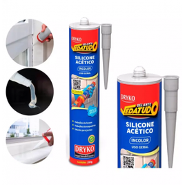 Adesivo Silicone Selante Tanque Janela Uso Geral na Shopee