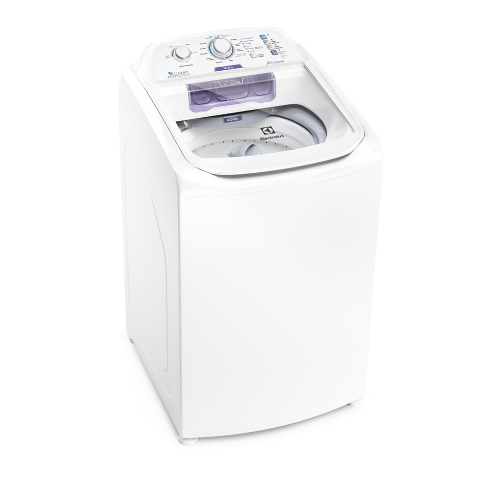 Máquina de Lavar 10,5kg Electrolux Branca Turbo Economia, Jet&Clean e Filtro Fiapos (LAC11) – 220V na Electrolux