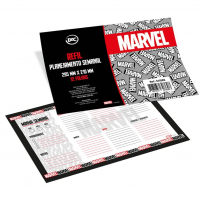 Refil De Planner Semanal Para Prancheta - Marvel, 3415RE na Amazon