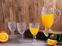 Jogo de Taças com Jarra de Vidro 7 Peças – Haus Bico de Jaca Empire na Magazine Luiza