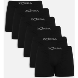 Kit 6 Cuecas Boxer Masculina Zorba - Marisa na Marisa