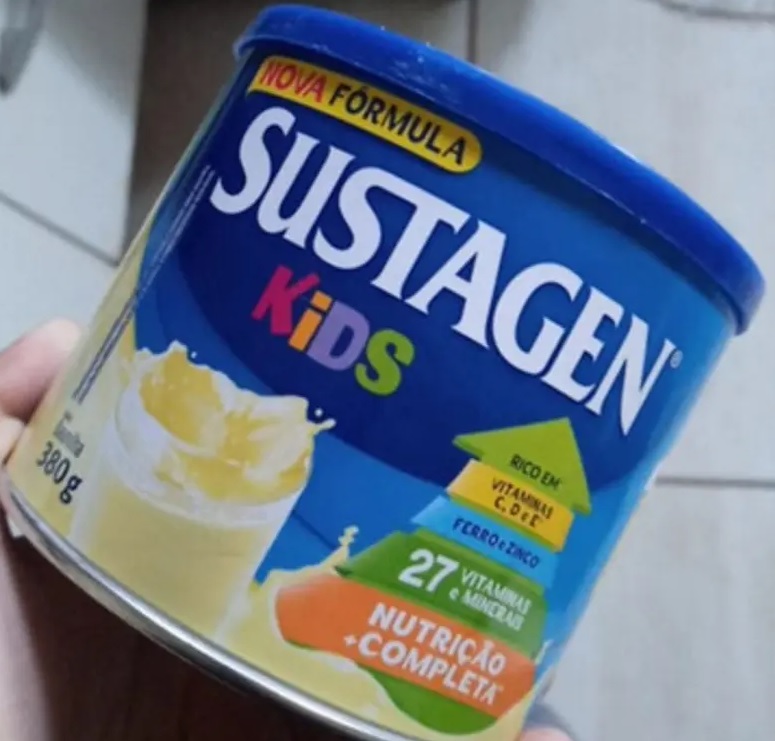 Complemento Alimentar Sustagen Kids Baunilha Lata 380g na Amazon