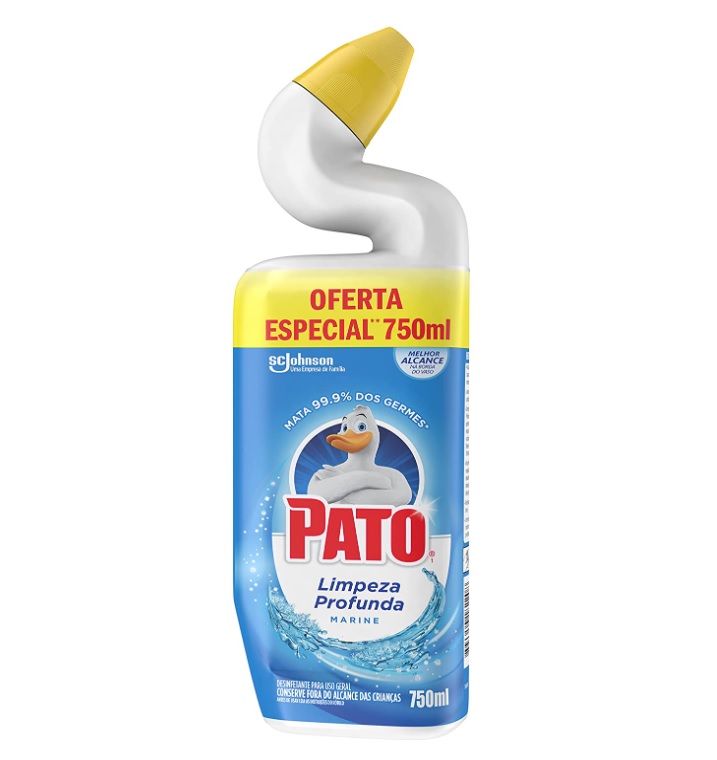 Limpador Sanitário Marine promocional, Pato, 500Ml+250Ml Gratis na Amazon