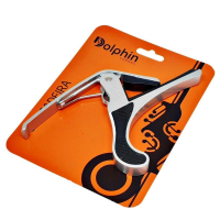 Capotraste Prata Com Haste Longa Para Violão E Guitarra - DOLPHIN 10697 na Amazon