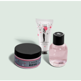 Kit Lado Rosa - Creme Hidratante Mãos + Creme Aveludado Desodorante Hidratante Corporal + Desodorante Colônia 75ml na Quem Disse Berenice