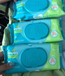 Lenços Umedecidos Pampers Aroma de Aloe Vera 48 Unidades, Pampers na Amazon