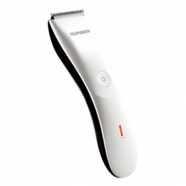Cortador de Cabelos e Barba Sem Fio Telefunken Display de Bateria LED Bivolt Preto e Branco - TF-HC250 na KaBuM!