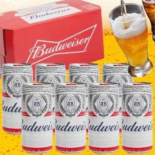 Cerveja Budweiser American Lager 8 Unidades – Lata 269ml na Magazine Luiza