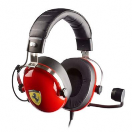 Headset Gamer Thrustmaster Ferrari Edition Driver 50mm - 4060105 na KaBuM!