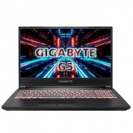 Notebook Gamer Gigabyte G5 i5-10500H 16GB SSD 512GB RTX 3060 6GB Tela 15,6" FHD W10 - KC-5BR2130SH na KaBuM!