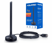 Antena Interna DTV-100P Aquario TV Digital HDTV Preto na Amazon