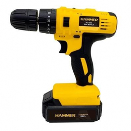 Furadeira e Parafusadeira de Lítio Hammer 20V Bivolt - GYPLI200 na KaBuM!