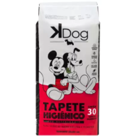 3 Unidades Tapete higiênico Kdog Disney 30 unidades (Total 90 unidades) na Magazine Luiza