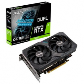 Placa de Vídeo Asus NVIDIA GeForce RTX 3050 OC 8GB GDDR6 Ray Tracing - 90YV0HH0-M0NA00 na KaBuM!