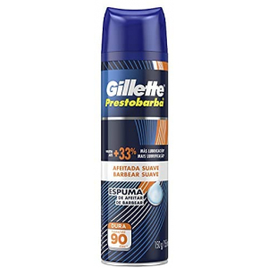 2 Unidades de Espuma de Barbear Gillette Prestobarba - 150g na Amazon