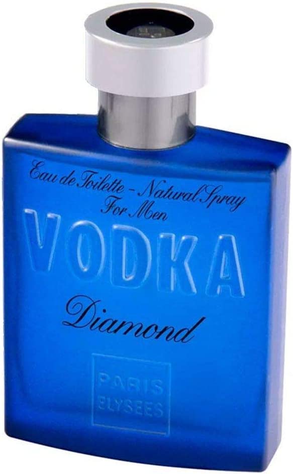 Perfume Paris Elysees Vodka Diamond Masculino EDT – 100ml na Amazon