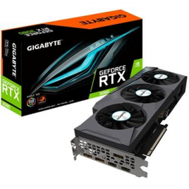 Placa de Vídeo Gigabyte NVIDIA GeForce RTX 3080 EAGLE 10GB GDDR6X RGB DLSS Ray Tracing - GV-N3080EAGLE-10GD na KaBuM!