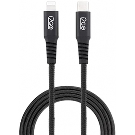 Cabo IPhone/Lightning + USB-C I2GO Certificado MFi 2m 3A Nylon Trançado - I2GO PRO na Amazon
