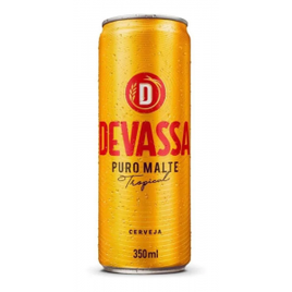 Cerveja Devassa Puro Malte Lata 350ml na Mercado Livre