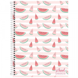 Caderno Universitário Estampado 10 Matérias 160 folhas - School Basics na Americanas