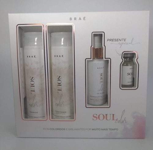 Kit BRAÉ Soul Color Caixa Presente (4 Produtos) na Casas Bahia
