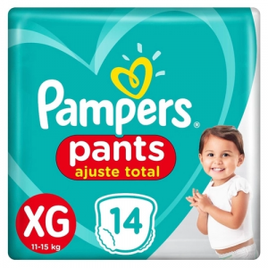 Fralda Pants Ajuste Total XG - Pampers na Amazon
