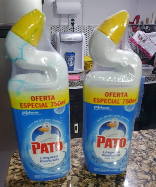 Limpador Sanitário Marine promocional, Pato, 500Ml+250Ml Gratis na Amazon