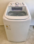 Máquina de Lavar 8,5kg Electrolux Branca Turbo Economia, Jet&Clean e Filtro Fiapos (LAC09) na Magazine Luiza