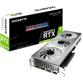 Placa de Vídeo Gigabyte NVIDIA GeForce RTX 3060 Ti Vision OC 8GB GDDR6 RGB LHR DLSS Ray Tracing - GV-N306TVISION OC-8GD na KaBuM!