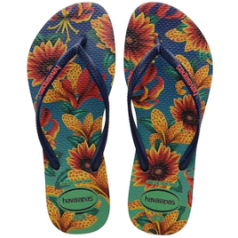 Chinelo Havaianas Slim Floral - Feminino na Casas Bahia