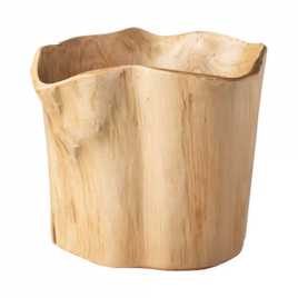 Vaso Rústico Wood 20cm - Home Style na Camicado