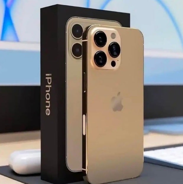 iPhone 13 Pro Max Apple (256GB) Dourado, Tela de 6,7”, 5G e Câmera Pro de 12 MP na Fastshop