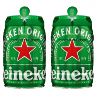 Cerveja Heineken Não Retornável Pilsen Barril 5L - 2 Unidades na Shop Fácil