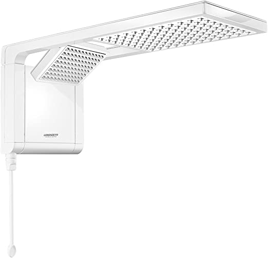 Chuveiro Acqua Duo 127V 5500W, Lorenzetti, 7510100, Branco, Pequeno na Amazon