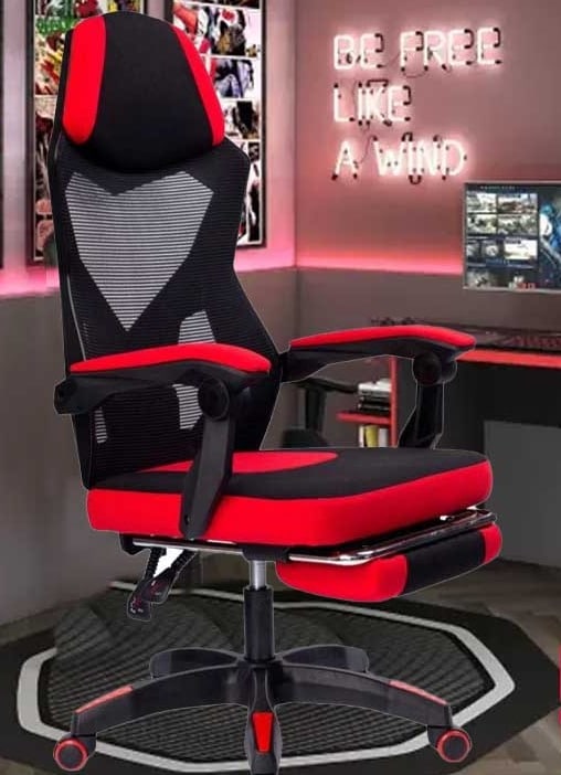 Cadeira Gamer Escritório Prizi Infinity – Vermelha na Ponto