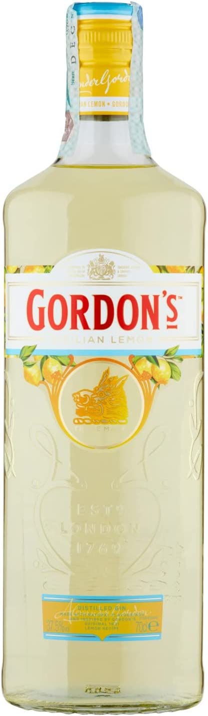 Gin Gordon’s Sicilian Lemon 700ml na Amazon
