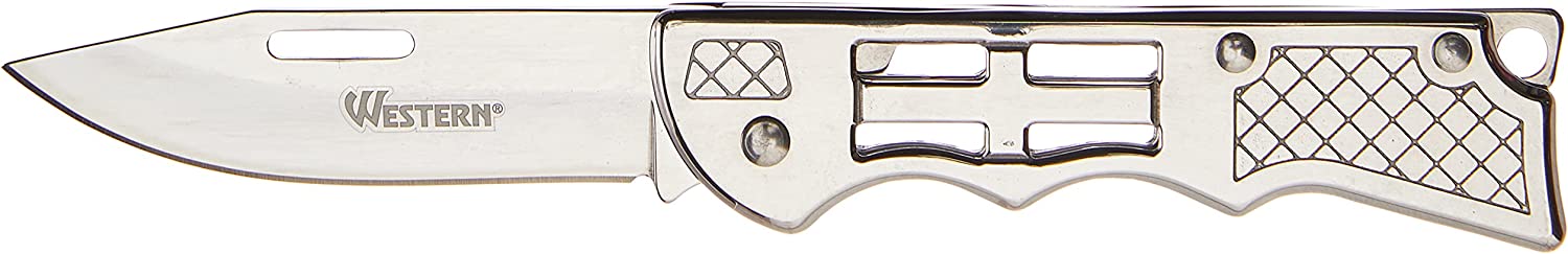 Western YG04 Canivete Dobrável, Prata, 15.3 cm na Amazon