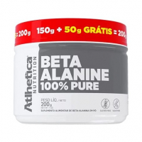 Beta-Alanine 100% Pure 200 G (150g + 50g GRATIS), Atlhetica Nutrition na Amazon