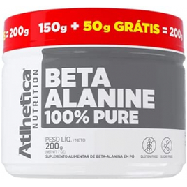 Beta-Alanine 100% Pure 200g - Atlhetica Nutrition na Amazon