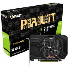 Placa de Vídeo Palit GeForce GTX 1660 StormX 6GB GDDR5 192bits NE51660018J9-165F na Terabyte Shop