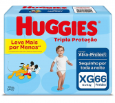Fralda Huggies Tripla Proteção Xg – 66 Fraldas na Amazon