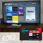 Smart TV LED 43″ Full HD AOC ROKU TV FHD 43S5195/78G, Wi-Fi, 3 HDMI, 1 USB, Wifi, Conversor Digital na Amazon