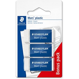 4 Pacotes Borracha Staedtler Mars Plastic 12 Unidades - 52653ABK3D03 na Amazon