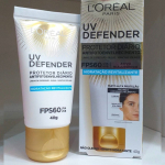 Protetor Solar Facial L’Oréal Paris UV Defender Hidratação FPS 60, 40g na Amazon