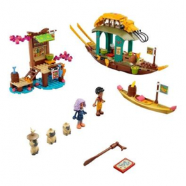 Brinquedo LEGO Disney Princess: O Barco de Boun 247 Peças - 43185 na KaBuM!