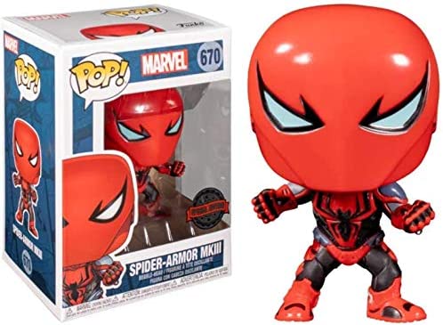 Pop! Homem-Aranha: Spider Armor #670 – Funko na Amazon