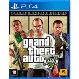 Jogo Grand Theft Auto V - Premium Online Edition - PS4 na Submarino