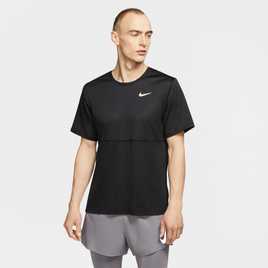 Camiseta Nike Dri-Fit Breathe Run Masculina - Preto na Netshoes